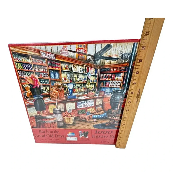 Sunsout Back in the Good Old Days Store Jig Saw Puzzle 1000 pieces New - Picture 6 of 7
